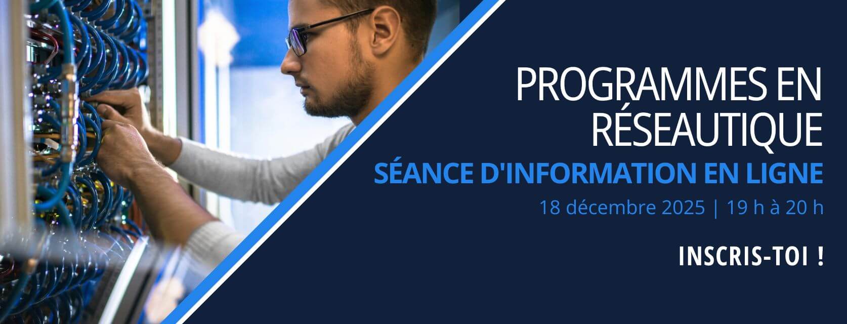 Séance information en ligne - réseautique - 18 décembre 2025