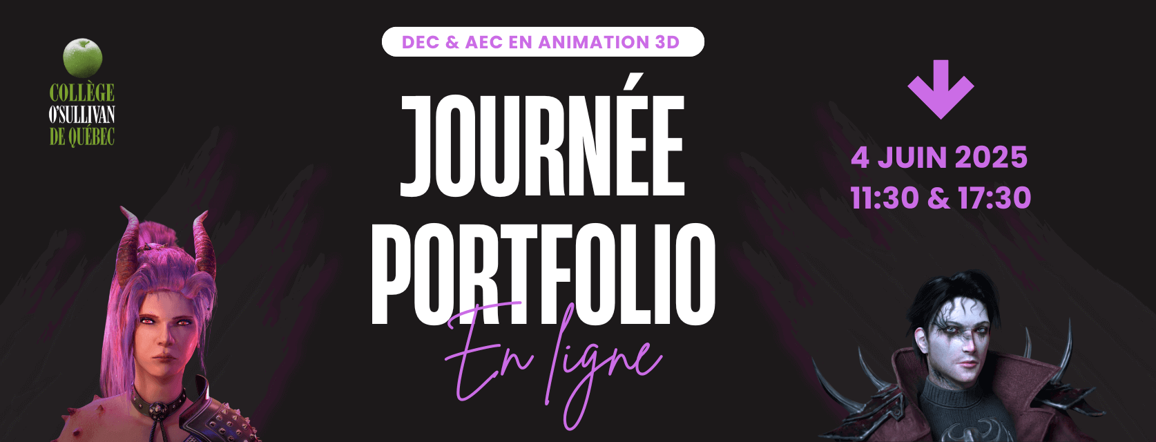 Jounrée portfolio 3D